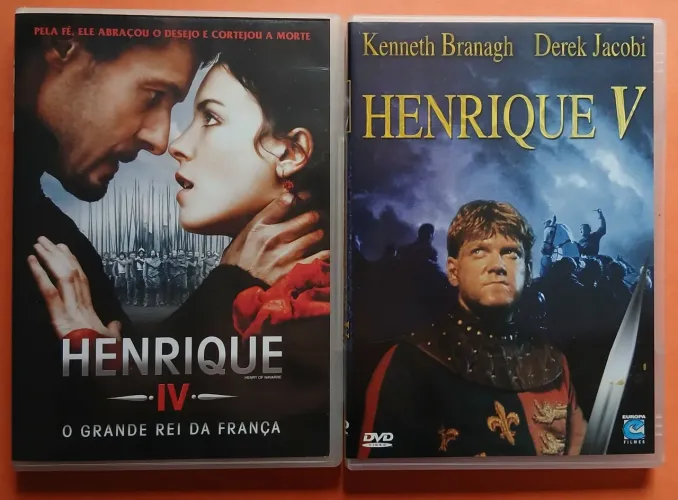 Dvd Henrique IV + Henrique V
