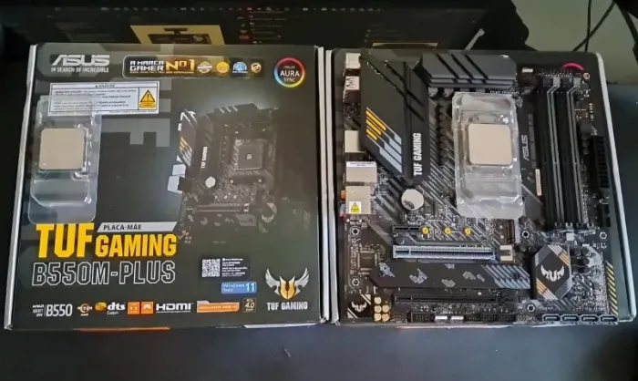 [Novo] Kit Ryzen 7 5700x + B550m ASUS TUF - Leiam o anuncio!