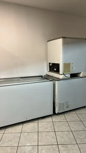 Freezer tampa de vidro fricon