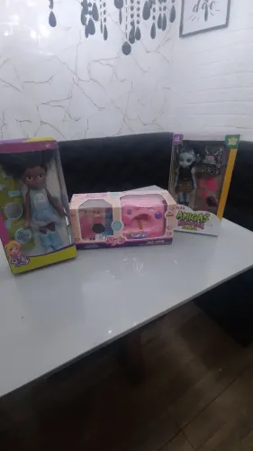 KIT COM 3 BRINQUEDOS NOVOS