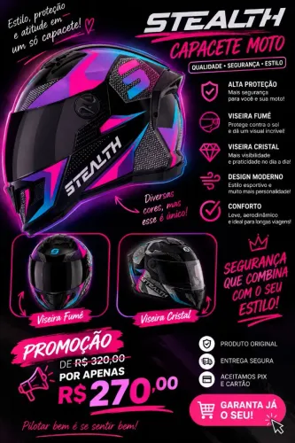 CAPACETE STEALTH ?