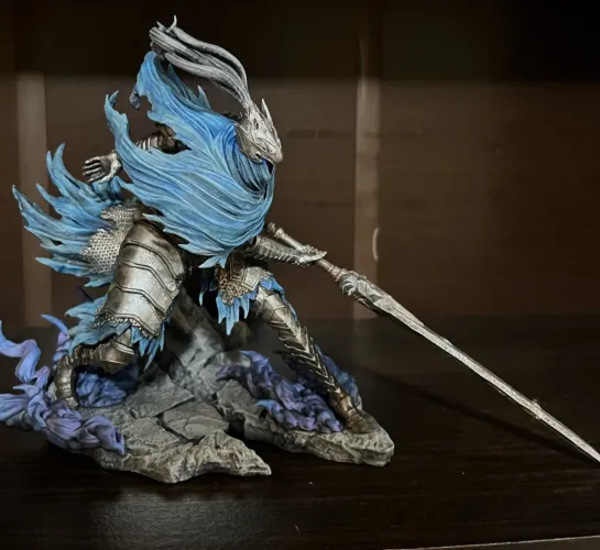 Action Figure Artorias Dark Souls I pintado a mão