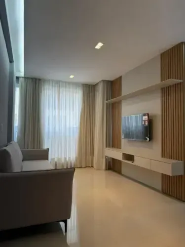 Apartamento 3 Quartos na Praia da Costa Porteira Fechada Prédio Frente Mar. :