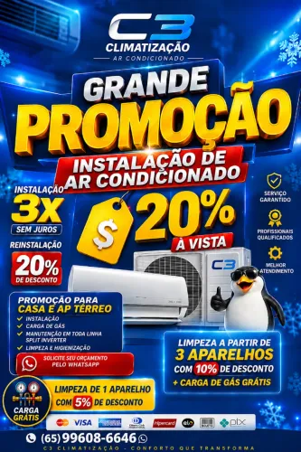 Instalação de Ar Condicionado