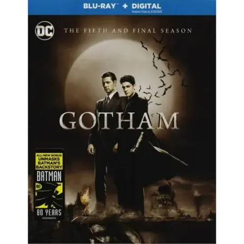 Gotham - A Quinta Temporada Bluray Original  (Sem Português) Lacrada de Fábrica