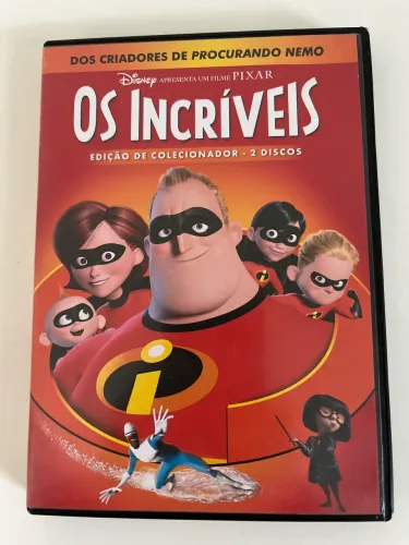 DVD Os Incríveis. Edição de colecionador com 2 discos