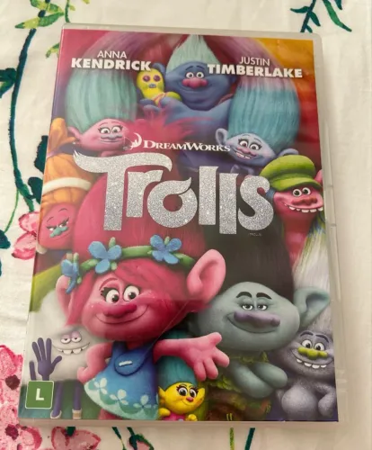dvd trolls, em ótimo estado. original.