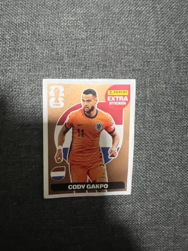 Carta extra sticker do Cody gakpo