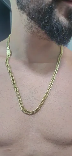 Cordão de ouro 18k 750 de pureza 40gr 71cm. Novo!!!