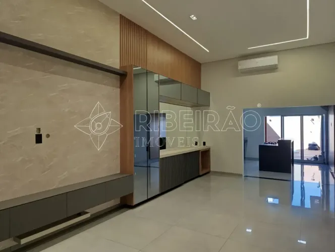 Casa térrea com 3 suítes e piscina para locação em Bonfim Paulista