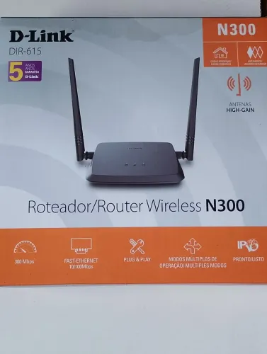 Roteador D Link Wireless Em Perfeito Estado