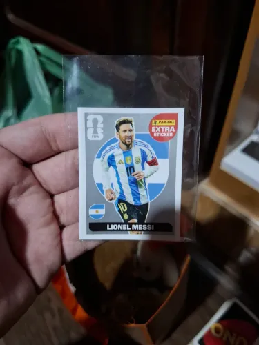 Extra sticker messi prata