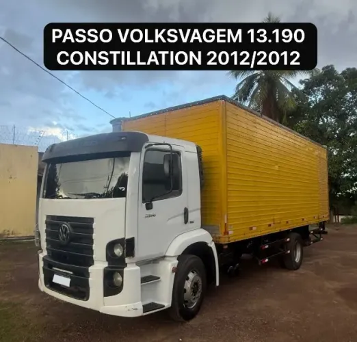 Caminhão Volkswagen Constellation 13-190 2012 para assumir as prestações