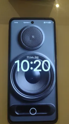 Redmi note 15 novo na caixa com nota 