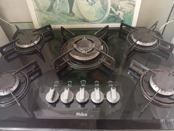 Cooktop 5 bocas Philco