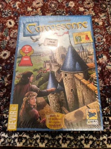 [LACRADO] Carcassonne (2ª Edição) - Editora Devir (Com Expansões)