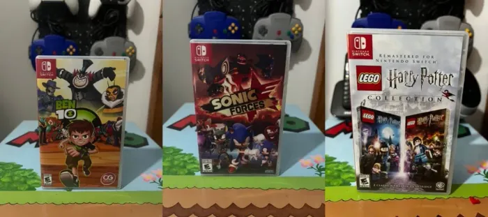 3 Jogos de Nintendo Switch