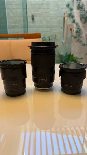 Kit lentes para cameras Sony