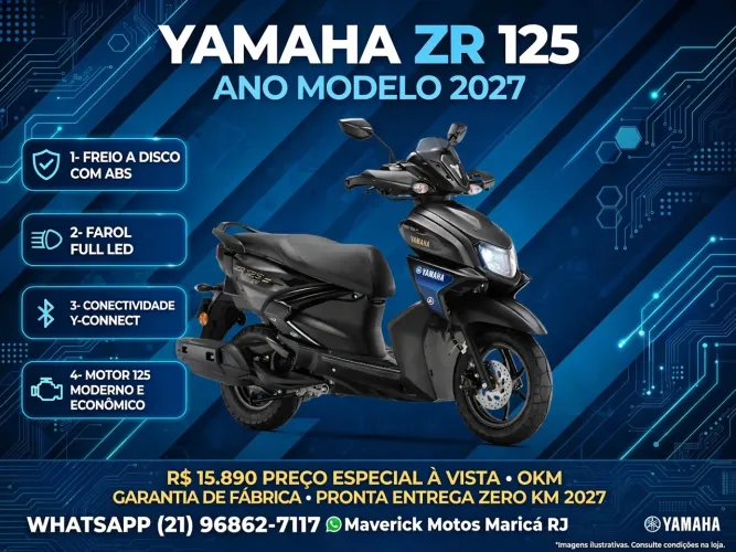YAMAHA ZR 125 2027 AUTOMÁTICA