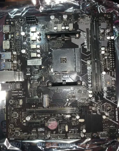 Placa mãe BioStar A520MH, funcionando.