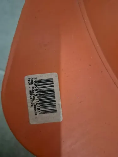 Cone Flexivel 75cm Refletivo