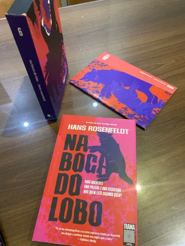 Livro Na boca do lobo