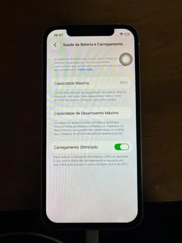 Iphone 12 128gb Saúde da bateria 93%