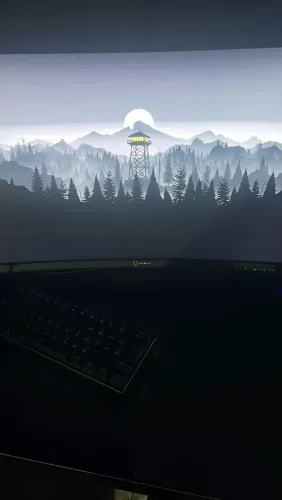 Monitor Husky Storm tela curva 27 Pol. 180Hz
