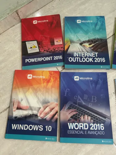 Livros de Informática Básica e Avançada - Microlins