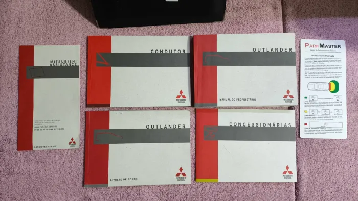 Manual Proprietário Mitisubishi Outlander