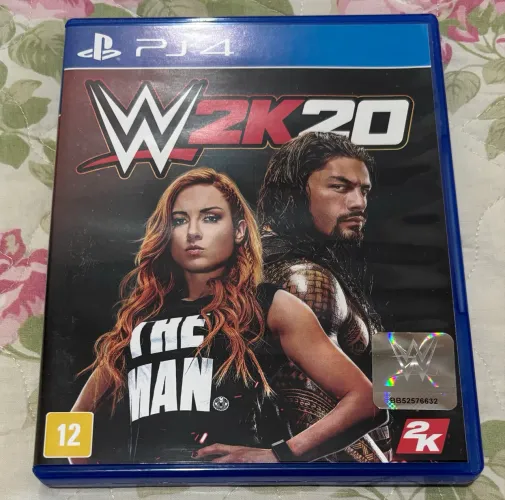 WWE 2K20 PS4 - Pouco usado 