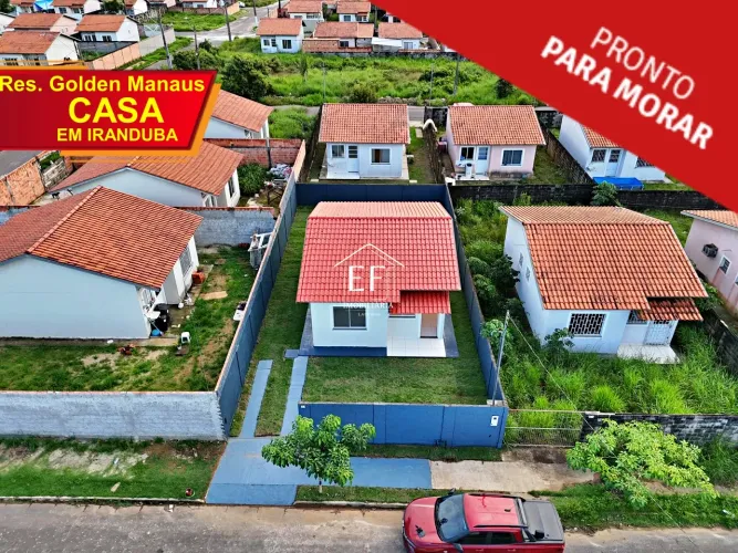 Residencial Golden Nova Amazonas - Casa 2 Quartos com 52m² e Amplo Terreno de 200m² - Iran