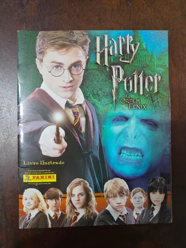 Álbum de figurinhas Harry Potter e a ordem da fenix Panini