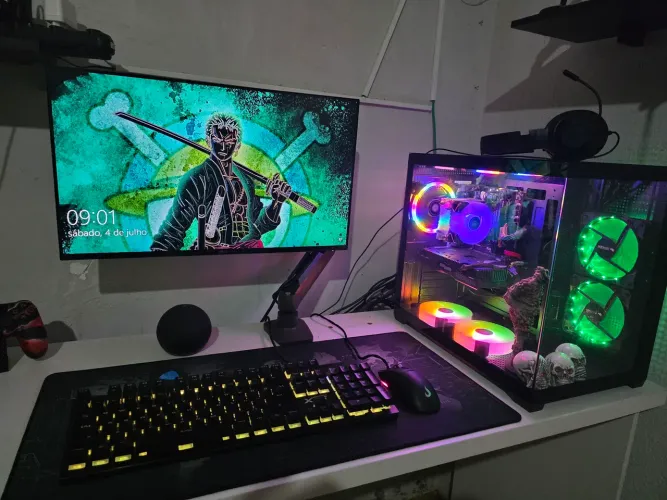Vendo PC Gamer Core i7 9700 16 RAM Completo