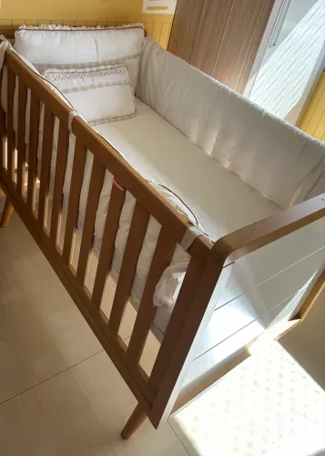 Berço Quater com Colchão Ortobom