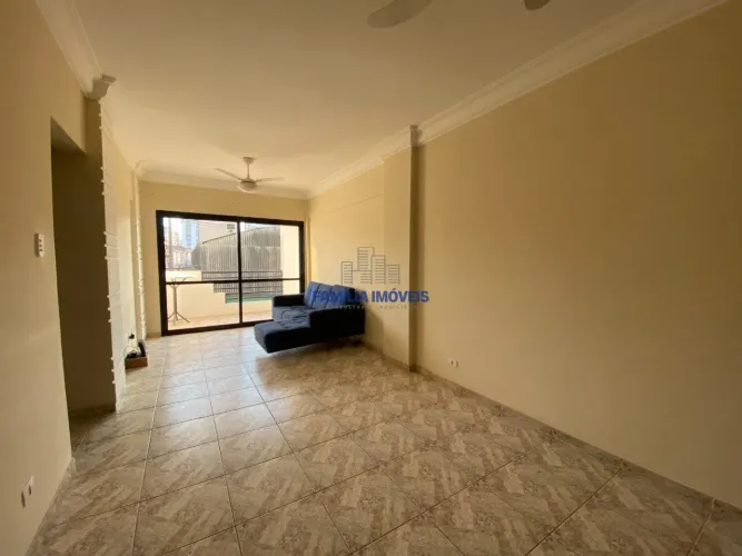 Comprar apartamento 2 quartos dependência Ponta da Praia Santos