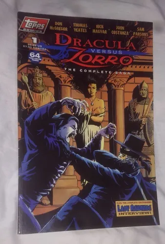 Zorro nº 1 topps comics