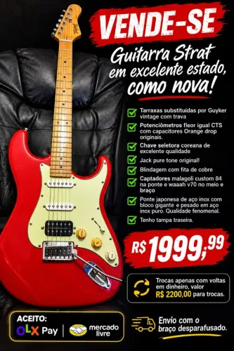 Guitarra com melhorias