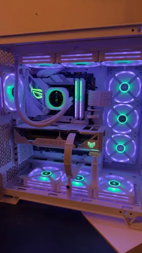 (Sob encomenda) Suporte para GPU - Coluna Grega Ajustável