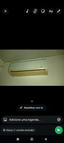 Ar condicionado 9 btu só gelado