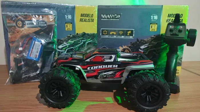 Carro de controle remoto modelismo Off Road NOVO escala 1:16