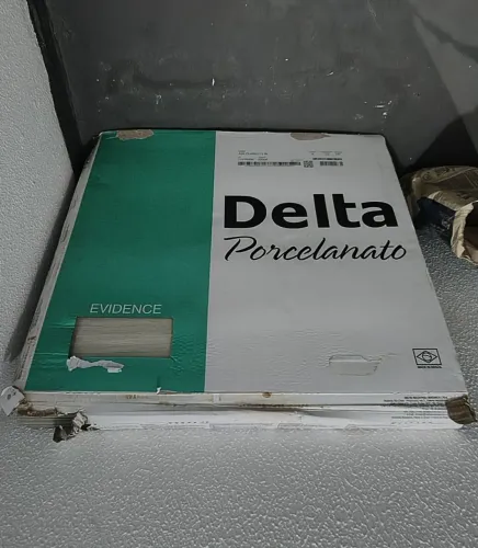 Piso Porcelanato Delta JUÁ CLARO - NOVO NA CAIXA<br>