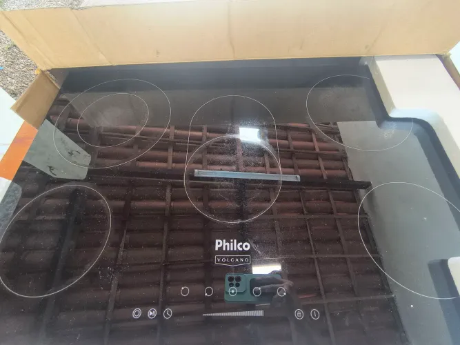 Fogão Cooktop 5 bocas indução 