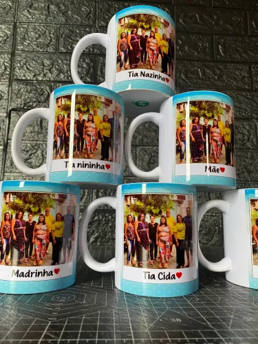 Caneca Personalizada Branca 325ml