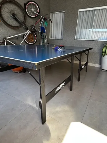 Mesa Oficial de Ping Pong Olimpic Klopf Dobrável - Excelente Estado