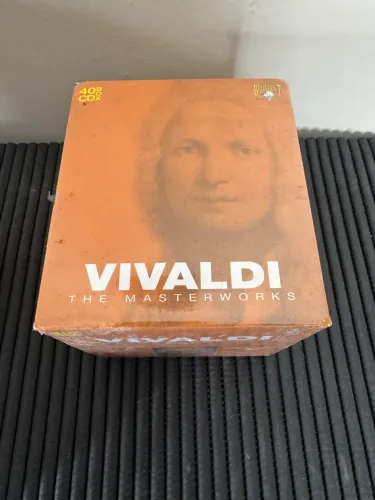 Box Antonio Vivaldi The Masterworks 40 CDs Brilliant Classics Original
