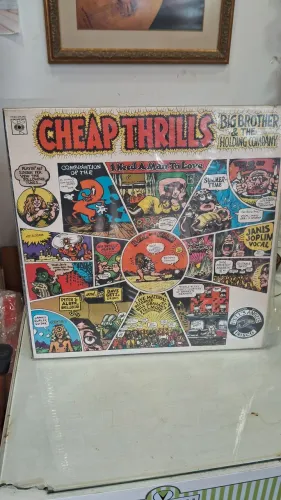 Lp vinil Cheap Thrills (1968), Big Brother and the Holding Company Janis Joplin.