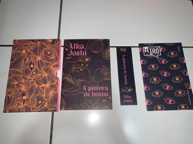 Livro: A pintora de henna | Editora: TAG Livros / edição TAG