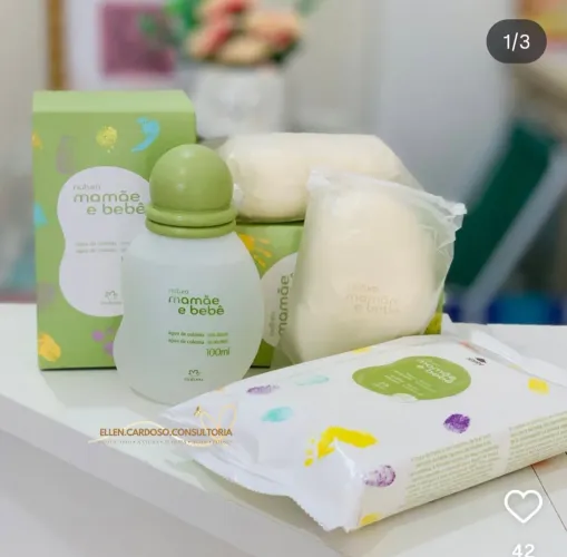 Kit mamãe bebê Natura 100ml
