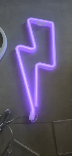 Luminárias em LED. Alienígena e Raio. Funciona com pilha ou USB. Faço as duas por R$ 40,00